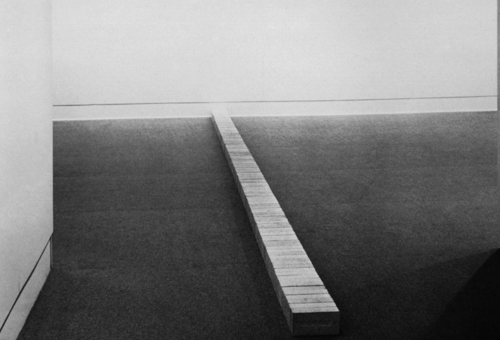 carl andre_lever_1966